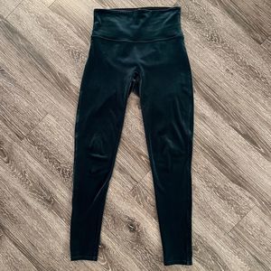 Spanx velvet leggings